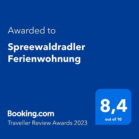 Spreewaldradler Ferienwohnung Апартаменты Бург